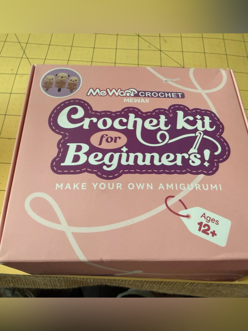 Crochet Kit for Beginners - Sea Otters